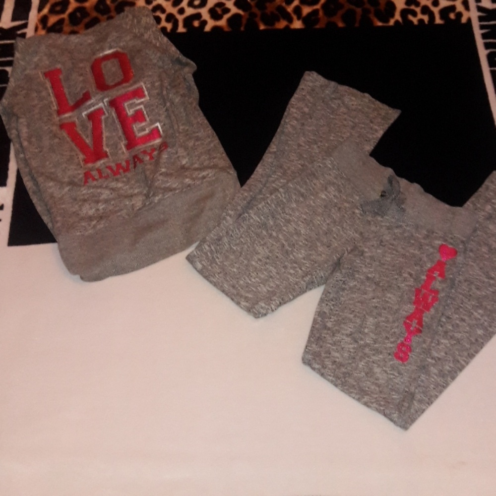 💖"LOVE💖ALWAYS"💖SWEAT💖SUIT